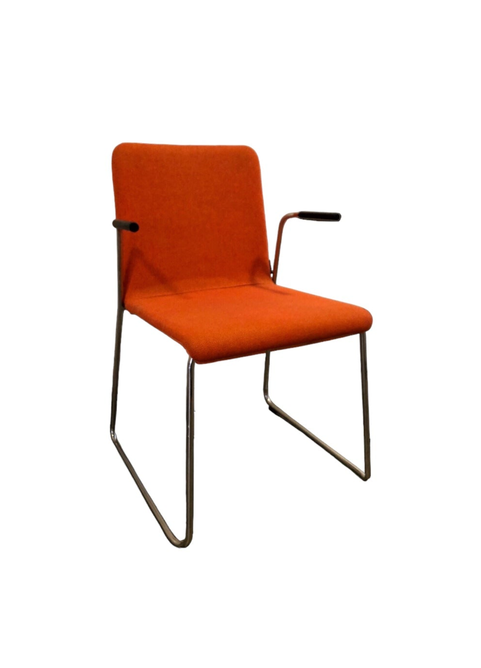 Orange konferensstol med kromad ram från OFFECCT
Bra begagnat skick samt stapelbar.
Modell: Mono Light
Höjd: ca 81 cm
Bredd: ca 52 cm
Djup: ca 55 cm
Sitthöjd: ca 45 cm